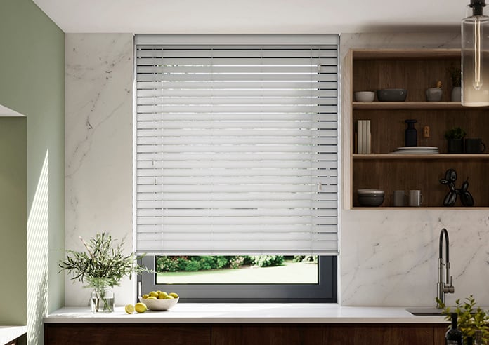 Ecowood, Moonstone Grey Satin - Motorised Venetian Blind - Image 3